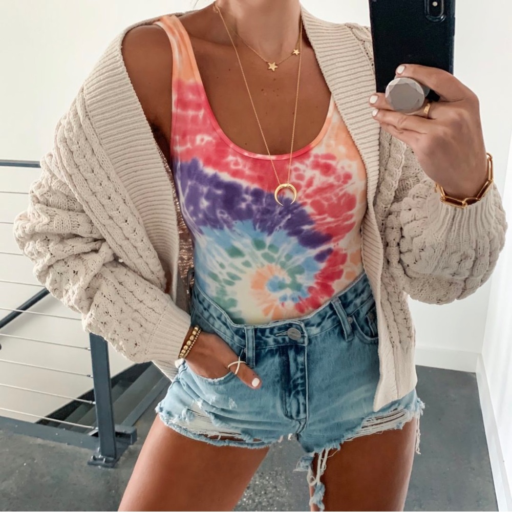 Abercrombie & Fitch Tie-Dye Bodysuit